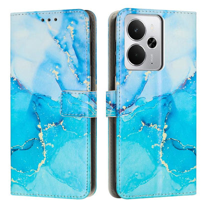 Painted Marble Pattern Leather Phone Case, For Realme 16T 5G, For Realme C100 / C100i / C100x 4G, For Realme P4 Power 5G, For Realme 16 5G, For Realme 16 Pro+ 5G, For Realme 16 Pro 5G, For Realme C85 5G / 15x 5G India, For Realme C85 Pro 4G            ...