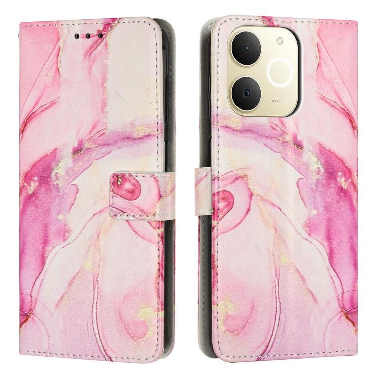 Painted Marble Pattern Leather Phone Case, For Realme 16T 5G, For Realme C100 / C100i / C100x 4G, For Realme P4 Power 5G, For Realme 16 5G, For Realme 16 Pro+ 5G, For Realme 16 Pro 5G, For Realme C85 5G / 15x 5G India, For Realme C85 Pro 4G            ...