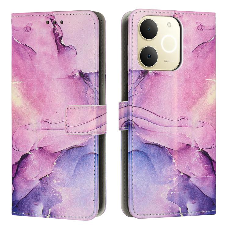 Painted Marble Pattern Leather Phone Case, For Realme 16T 5G, For Realme C100 / C100i / C100x 4G, For Realme P4 Power 5G, For Realme 16 5G, For Realme 16 Pro+ 5G, For Realme 16 Pro 5G, For Realme C85 5G / 15x 5G India, For Realme C85 Pro 4G            ...