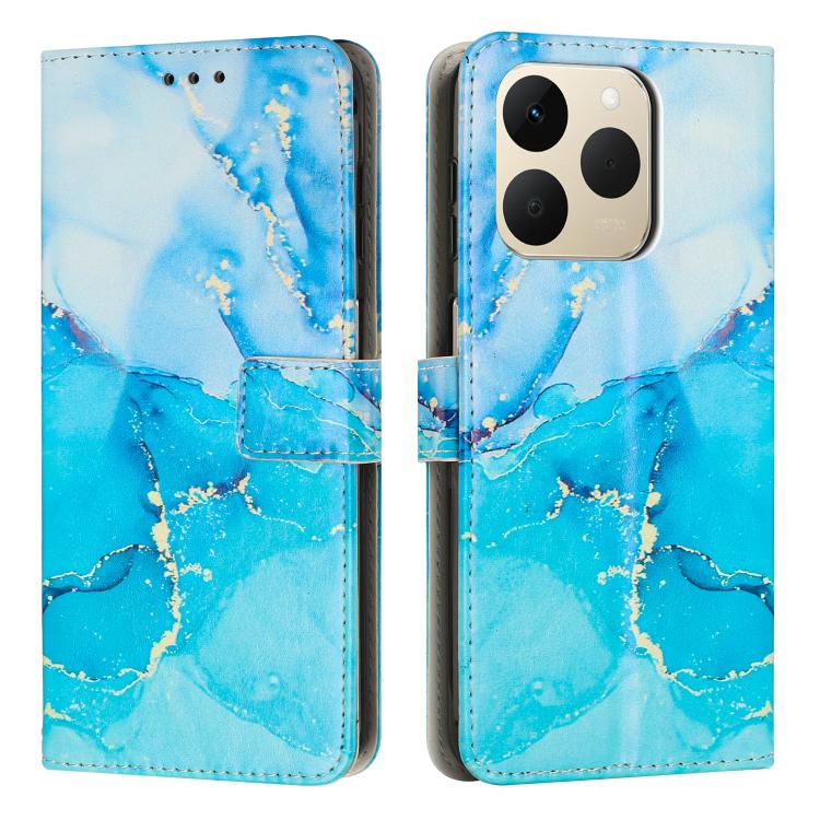 Painted Marble Pattern Leather Phone Case, For Realme 16T 5G, For Realme C100 / C100i / C100x 4G, For Realme P4 Power 5G, For Realme 16 5G, For Realme 16 Pro+ 5G, For Realme 16 Pro 5G, For Realme C85 5G / 15x 5G India, For Realme C85 Pro 4G            ...