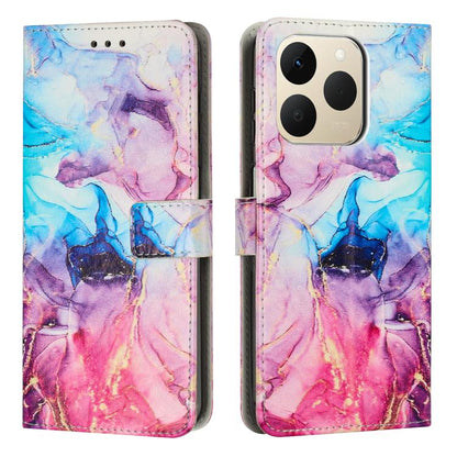 Painted Marble Pattern Leather Phone Case, For Realme 16T 5G, For Realme C100 / C100i / C100x 4G, For Realme P4 Power 5G, For Realme 16 5G, For Realme 16 Pro+ 5G, For Realme 16 Pro 5G, For Realme C85 5G / 15x 5G India, For Realme C85 Pro 4G            ...