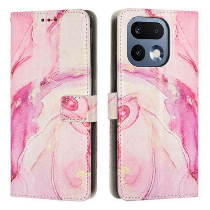 Painted Marble Pattern Leather Phone Case, For Realme 16T 5G, For Realme C100 / C100i / C100x 4G, For Realme P4 Power 5G, For Realme 16 5G, For Realme 16 Pro+ 5G, For Realme 16 Pro 5G, For Realme C85 5G / 15x 5G India, For Realme C85 Pro 4G            ...