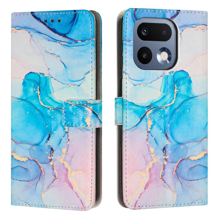 Painted Marble Pattern Leather Phone Case, For Realme 16T 5G, For Realme C100 / C100i / C100x 4G, For Realme P4 Power 5G, For Realme 16 5G, For Realme 16 Pro+ 5G, For Realme 16 Pro 5G, For Realme C85 5G / 15x 5G India, For Realme C85 Pro 4G            ...