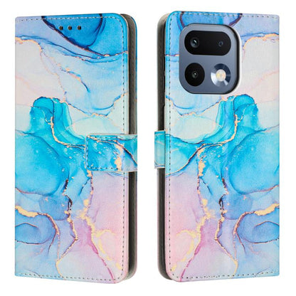 Painted Marble Pattern Leather Phone Case, For Realme 16T 5G, For Realme C100 / C100i / C100x 4G, For Realme P4 Power 5G, For Realme 16 5G, For Realme 16 Pro+ 5G, For Realme 16 Pro 5G, For Realme C85 5G / 15x 5G India, For Realme C85 Pro 4G            ...