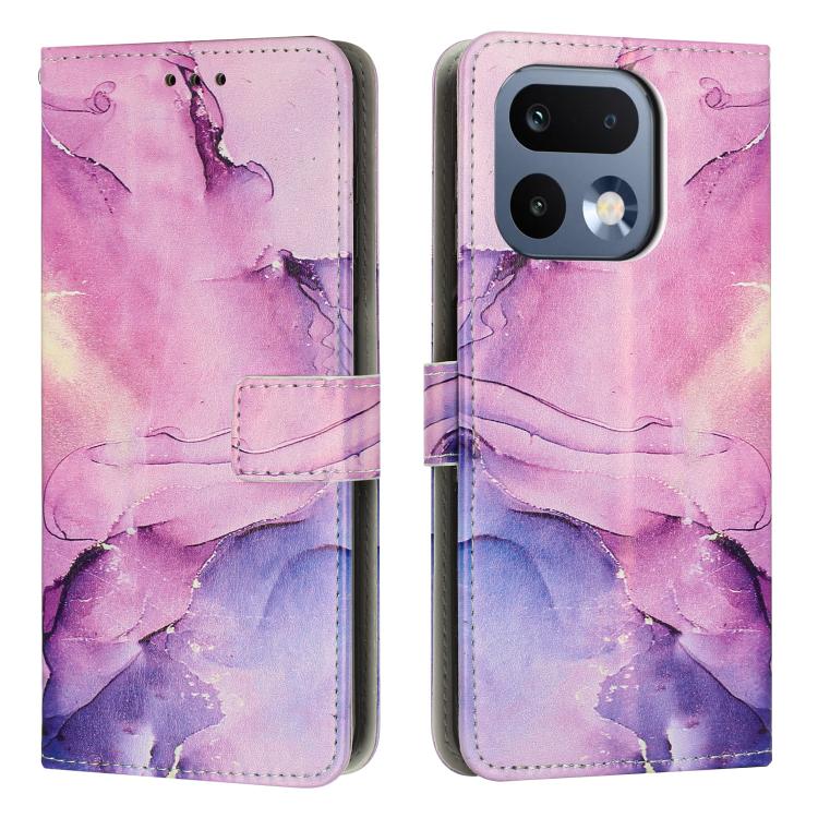 Painted Marble Pattern Leather Phone Case, For Realme 16T 5G, For Realme C100 / C100i / C100x 4G, For Realme P4 Power 5G, For Realme 16 5G, For Realme 16 Pro+ 5G, For Realme 16 Pro 5G, For Realme C85 5G / 15x 5G India, For Realme C85 Pro 4G            ...