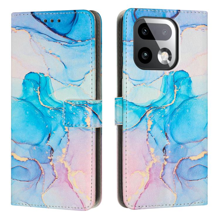 Painted Marble Pattern Leather Phone Case, For Realme 16T 5G, For Realme C100 / C100i / C100x 4G, For Realme P4 Power 5G, For Realme 16 5G, For Realme 16 Pro+ 5G, For Realme 16 Pro 5G, For Realme C85 5G / 15x 5G India, For Realme C85 Pro 4G            ...