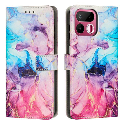 Painted Marble Pattern Leather Phone Case, For Realme 16T 5G, For Realme C100 / C100i / C100x 4G, For Realme P4 Power 5G, For Realme 16 5G, For Realme 16 Pro+ 5G, For Realme 16 Pro 5G, For Realme C85 5G / 15x 5G India, For Realme C85 Pro 4G            ...