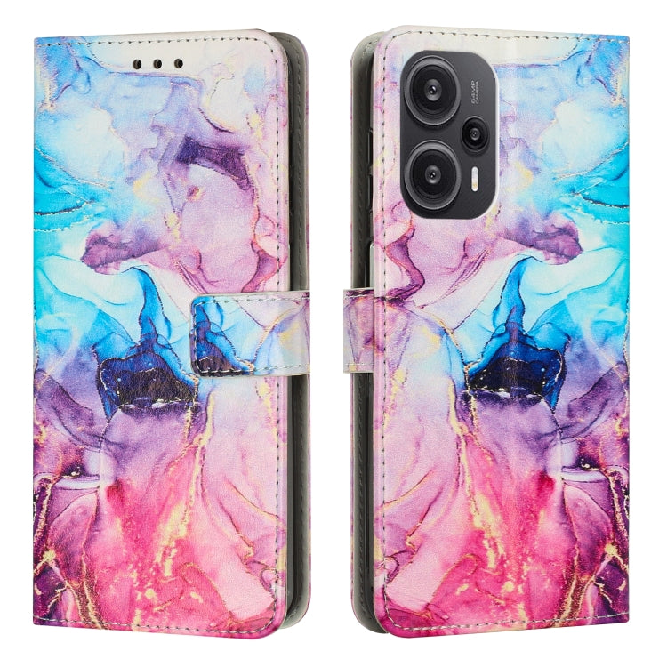 Painted Marble Pattern Leather Phone Case, For Redmi A5 4G 171.7mm / Poco C71, For Redmi K80 / K80 Pro, For Redmi 14C 4G / A3 Pro, For Redmi Note 14 5G Global, For Redmi Note 14 Pro 5G Global, For Redmi K70 Pro / K70, For Redmi Note 13 Pro 4G����������...