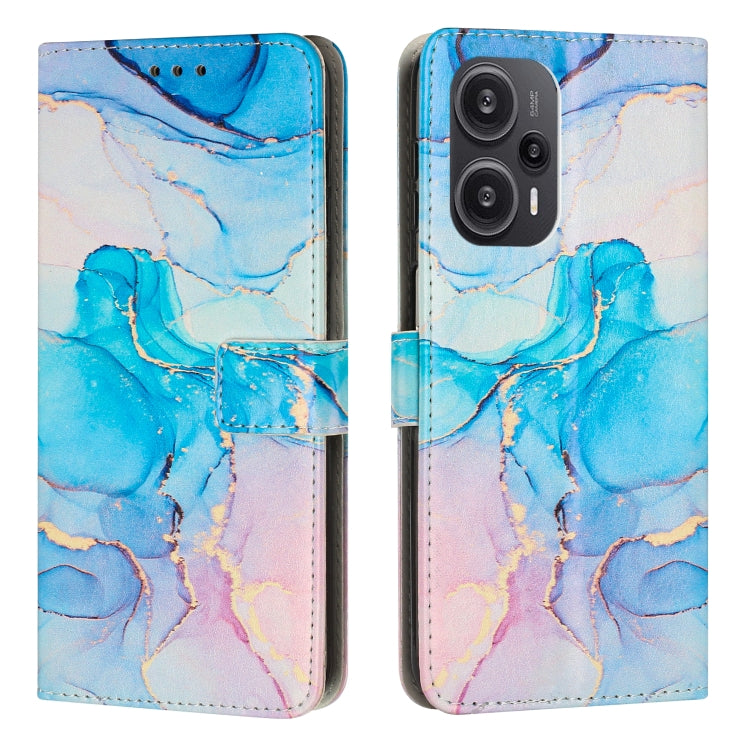 Painted Marble Pattern Leather Phone Case, For Redmi A5 4G 171.7mm / Poco C71, For Redmi K80 / K80 Pro, For Redmi 14C 4G / A3 Pro, For Redmi Note 14 5G Global, For Redmi Note 14 Pro 5G Global, For Redmi K70 Pro / K70, For Redmi Note 13 Pro 4G����������...