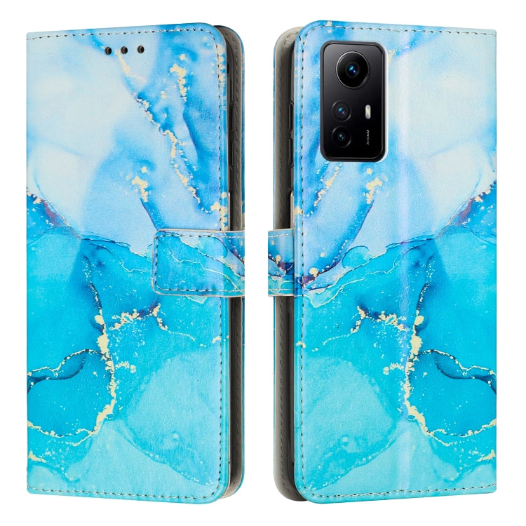 Painted Marble Pattern Leather Phone Case, For Redmi A5 4G 171.7mm / Poco C71, For Redmi K80 / K80 Pro, For Redmi 14C 4G / A3 Pro, For Redmi Note 14 5G Global, For Redmi Note 14 Pro 5G Global, For Redmi K70 Pro / K70, For Redmi Note 13 Pro 4G����������...