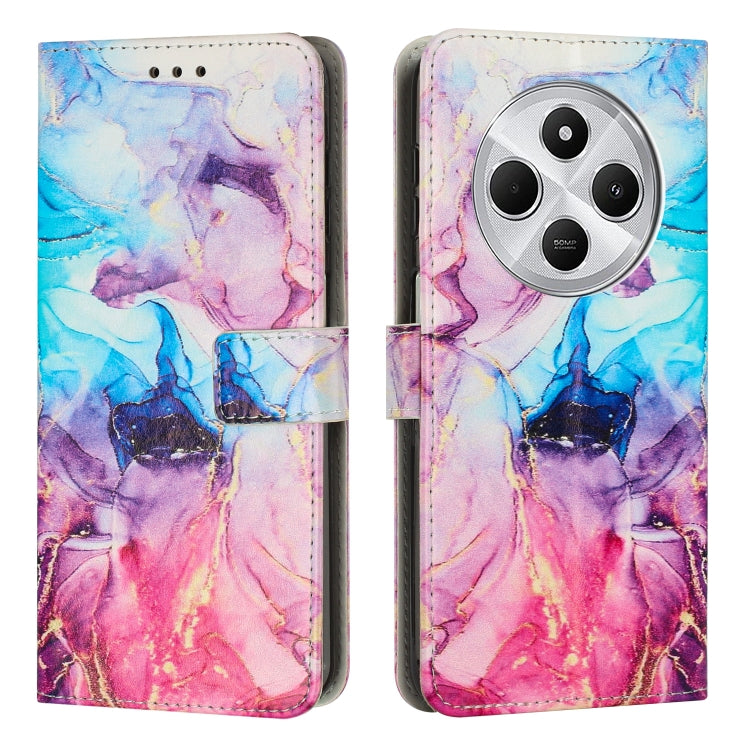 Painted Marble Pattern Leather Phone Case, For Redmi A5 4G 171.7mm / Poco C71, For Redmi K80 / K80 Pro, For Redmi 14C 4G / A3 Pro, For Redmi Note 14 5G Global, For Redmi Note 14 Pro 5G Global, For Redmi K70 Pro / K70, For Redmi Note 13 Pro 4G����������...