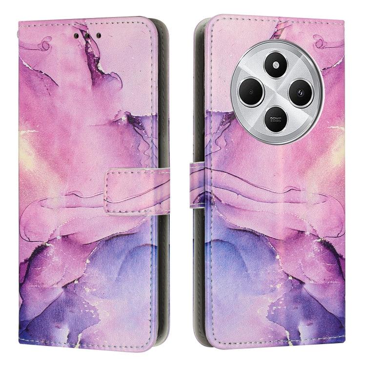 Painted Marble Pattern Leather Phone Case, For Redmi A5 4G 171.7mm / Poco C71, For Redmi K80 / K80 Pro, For Redmi 14C 4G / A3 Pro, For Redmi Note 14 5G Global, For Redmi Note 14 Pro 5G Global, For Redmi K70 Pro / K70, For Redmi Note 13 Pro 4G����������...