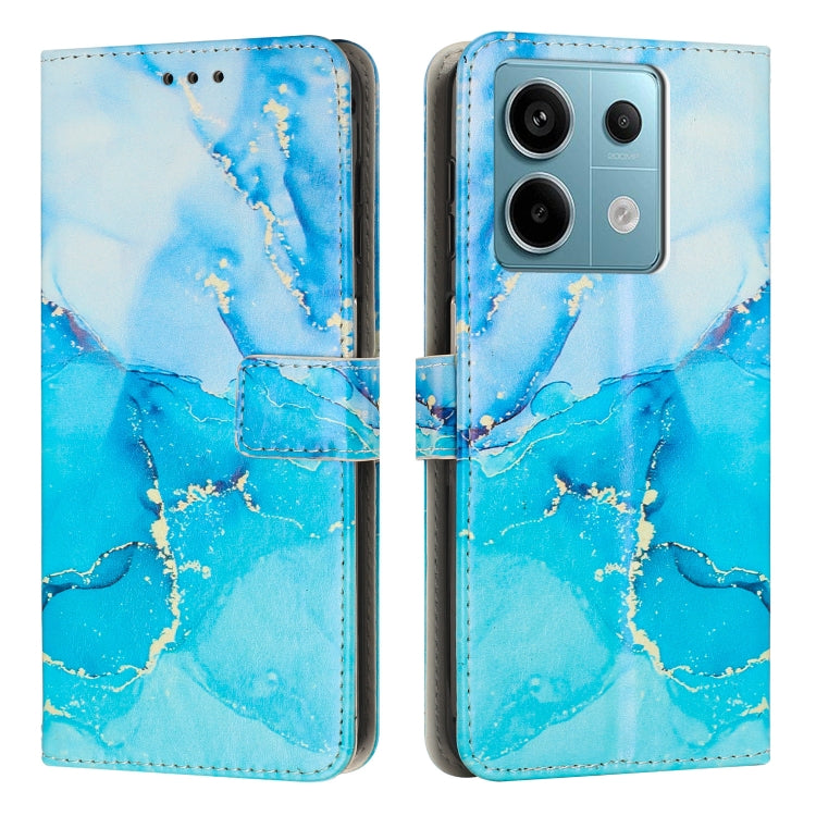 Painted Marble Pattern Leather Phone Case, For Redmi K70 Pro / K70, For Redmi Note 13 Pro 4G, For Redmi Note 13 4G, For Redmi K70E, For Redmi Note 13 5G, For Redmi 13C 4G, For Redmi Note 13 Pro+, For Redmi Note 13 Pro 5G                                ...