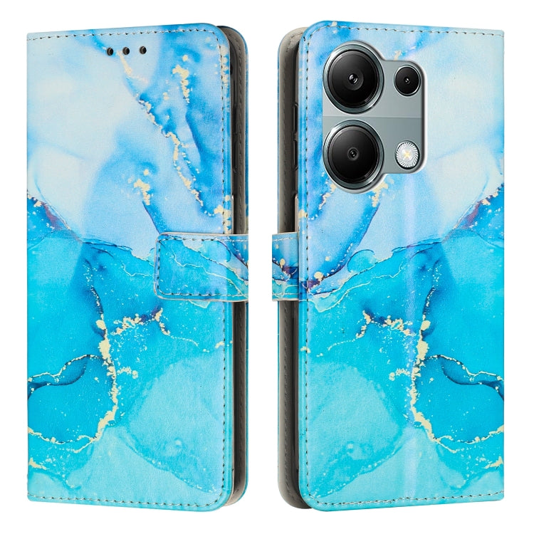 Painted Marble Pattern Leather Phone Case, For Redmi K70 Pro / K70, For Redmi Note 13 Pro 4G, For Redmi Note 13 4G, For Redmi K70E, For Redmi Note 13 5G, For Redmi 13C 4G, For Redmi Note 13 Pro+, For Redmi Note 13 Pro 5G                                ...