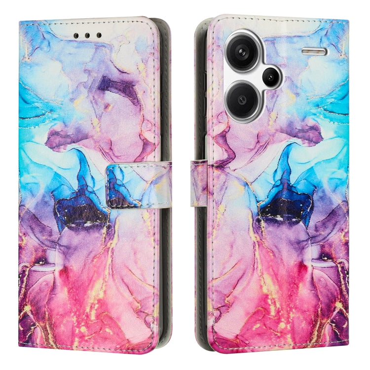 Painted Marble Pattern Leather Phone Case, For Redmi A5 4G 171.7mm / Poco C71, For Redmi K80 / K80 Pro, For Redmi 14C 4G / A3 Pro, For Redmi Note 14 5G Global, For Redmi Note 14 Pro 5G Global, For Redmi K70 Pro / K70, For Redmi Note 13 Pro 4G����������...