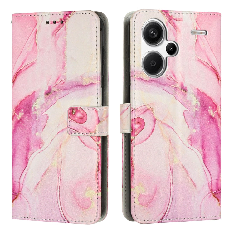 Painted Marble Pattern Leather Phone Case, For Redmi A5 4G 171.7mm / Poco C71, For Redmi K80 / K80 Pro, For Redmi 14C 4G / A3 Pro, For Redmi Note 14 5G Global, For Redmi Note 14 Pro 5G Global, For Redmi K70 Pro / K70, For Redmi Note 13 Pro 4G����������...