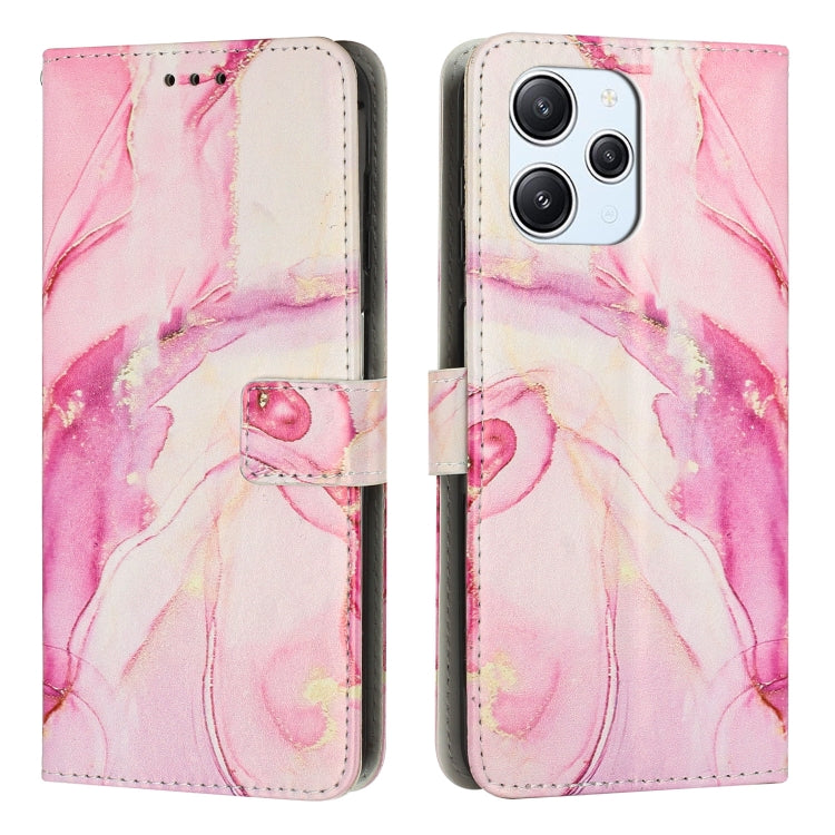 Painted Marble Pattern Leather Phone Case, For Redmi A5 4G 171.7mm / Poco C71, For Redmi K80 / K80 Pro, For Redmi 14C 4G / A3 Pro, For Redmi Note 14 5G Global, For Redmi Note 14 Pro 5G Global, For Redmi K70 Pro / K70, For Redmi Note 13 Pro 4G����������...