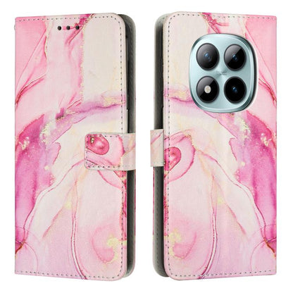 Painted Marble Pattern Leather Phone Case, For Redmi 15a 5G, For Redmi A7 Pro 4G 171mm, For Redmi Turbo 5 Max / Poco X8 Pro Max 5G, For Redmi Turbo 5 / Poco X8 Pro 5G, For Redmi Note 15 Pro+ 5G Global 163.3mm, For Redmi Note 15 5G / 4G Global 164mm    ...