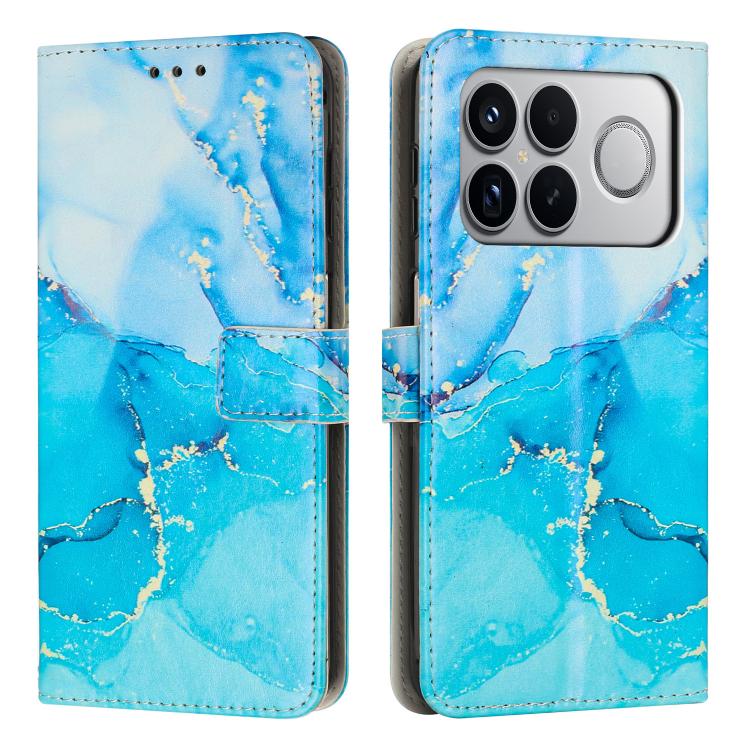 Painted Marble Pattern Leather Phone Case, For Redmi 15a 5G, For Redmi A7 Pro 4G 171mm, For Redmi Turbo 5 Max / Poco X8 Pro Max 5G, For Redmi Turbo 5 / Poco X8 Pro 5G, For Redmi Note 15 Pro+ 5G Global 163.3mm, For Redmi Note 15 5G / 4G Global 164mm    ...