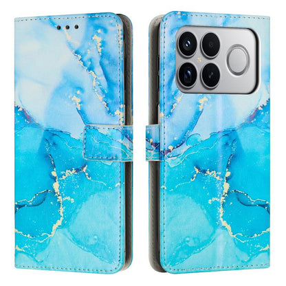 Painted Marble Pattern Leather Phone Case, For Redmi 15a 5G, For Redmi A7 Pro 4G 171mm, For Redmi Turbo 5 Max / Poco X8 Pro Max 5G, For Redmi Turbo 5 / Poco X8 Pro 5G, For Redmi Note 15 Pro+ 5G Global 163.3mm, For Redmi Note 15 5G / 4G Global 164mm    ...