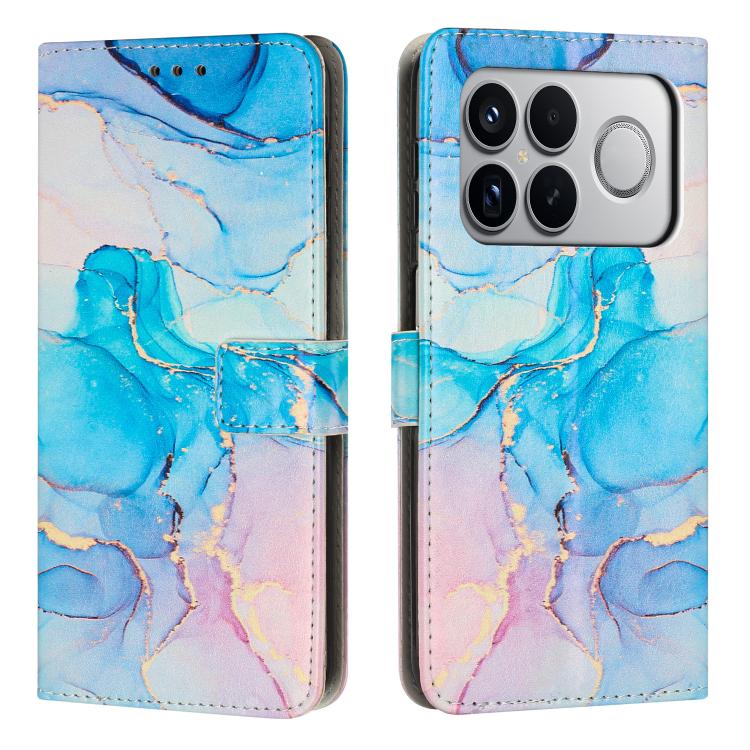 Painted Marble Pattern Leather Phone Case, For Redmi 15a 5G, For Redmi A7 Pro 4G 171mm, For Redmi Turbo 5 Max / Poco X8 Pro Max 5G, For Redmi Turbo 5 / Poco X8 Pro 5G, For Redmi Note 15 Pro+ 5G Global 163.3mm, For Redmi Note 15 5G / 4G Global 164mm    ...
