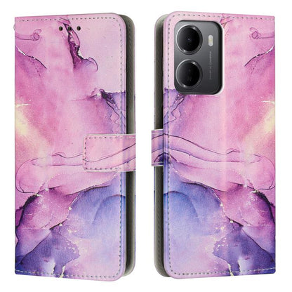 Painted Marble Pattern Leather Phone Case, For Redmi 15a 5G, For Redmi A7 Pro 4G 171mm, For Redmi Turbo 5 Max / Poco X8 Pro Max 5G, For Redmi Turbo 5 / Poco X8 Pro 5G, For Redmi Note 15 Pro+ 5G Global 163.3mm, For Redmi Note 15 5G / 4G Global 164mm    ...