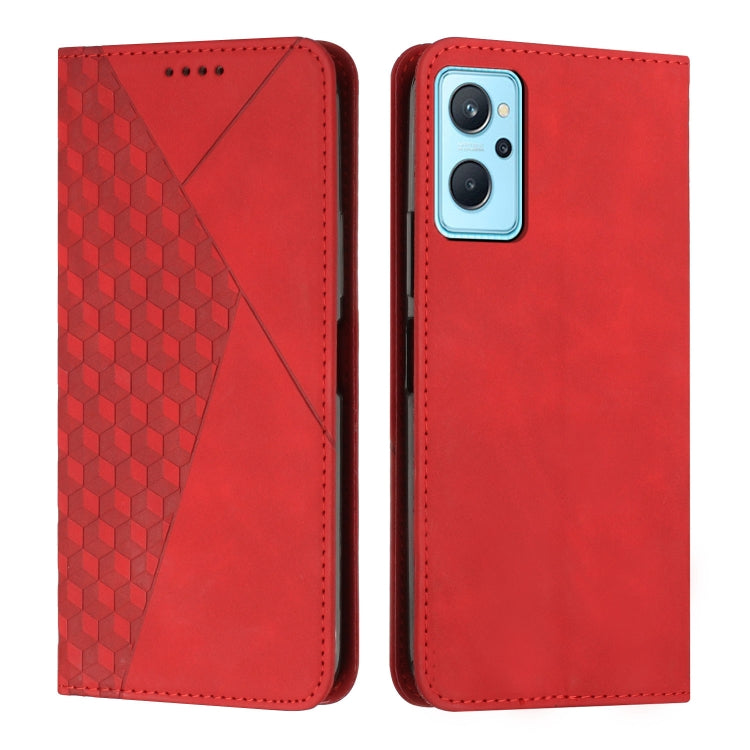 Diamond Splicing Skin Feel Magnetic Leather Phone Case, For Realme 12+, For Realme 12 Pro+, For Realme C67 4G Global, For Realme 11 4G Global, For Realme 11 5G Global/11x, For Realme C53/Narzo N53, For Realme 11, For Realme 11 Pro/11 Pro+              ...