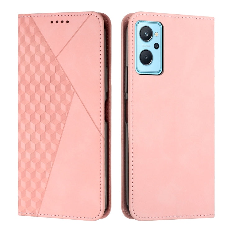 Diamond Splicing Skin Feel Magnetic Leather Phone Case, For Realme 12+, For Realme 12 Pro+, For Realme C67 4G Global, For Realme 11 4G Global, For Realme 11 5G Global/11x, For Realme C53/Narzo N53, For Realme 11, For Realme 11 Pro/11 Pro+              ...