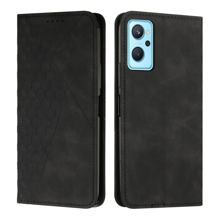 Diamond Splicing Skin Feel Magnetic Leather Phone Case, For Realme 12+, For Realme 12 Pro+, For Realme C67 4G Global, For Realme 11 4G Global, For Realme 11 5G Global/11x, For Realme C53/Narzo N53, For Realme 11, For Realme 11 Pro/11 Pro+              ...