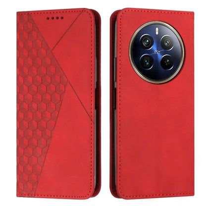 Diamond Splicing Skin Feel Magnetic Leather Phone Case, For Realme 12+, For Realme 12 Pro+, For Realme C67 4G Global, For Realme 11 4G Global, For Realme 11 5G Global/11x, For Realme C53/Narzo N53, For Realme 11, For Realme 11 Pro/11 Pro+              ...