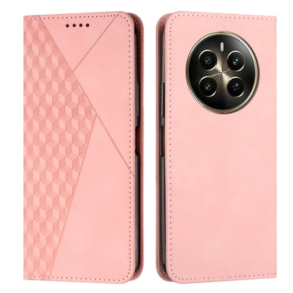 Diamond Splicing Skin Feel Magnetic Leather Phone Case, For Realme 12+, For Realme 12 Pro+, For Realme C67 4G Global, For Realme 11 4G Global, For Realme 11 5G Global/11x, For Realme C53/Narzo N53, For Realme 11, For Realme 11 Pro/11 Pro+              ...