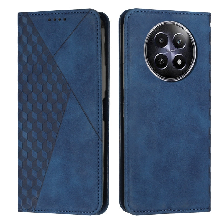 Diamond Splicing Skin Feel Magnetic Leather Phone Case, For Realme 16T 5G, For Realme C100 / C100i / C100x 4G, For Realme P4 Power 5G, For Realme 16 5G, For Realme 16 Pro+ 5G, For Realme 16 Pro 5G, For Realme C85 5G / 15x 5G India, For Realme C85 Pro 4...