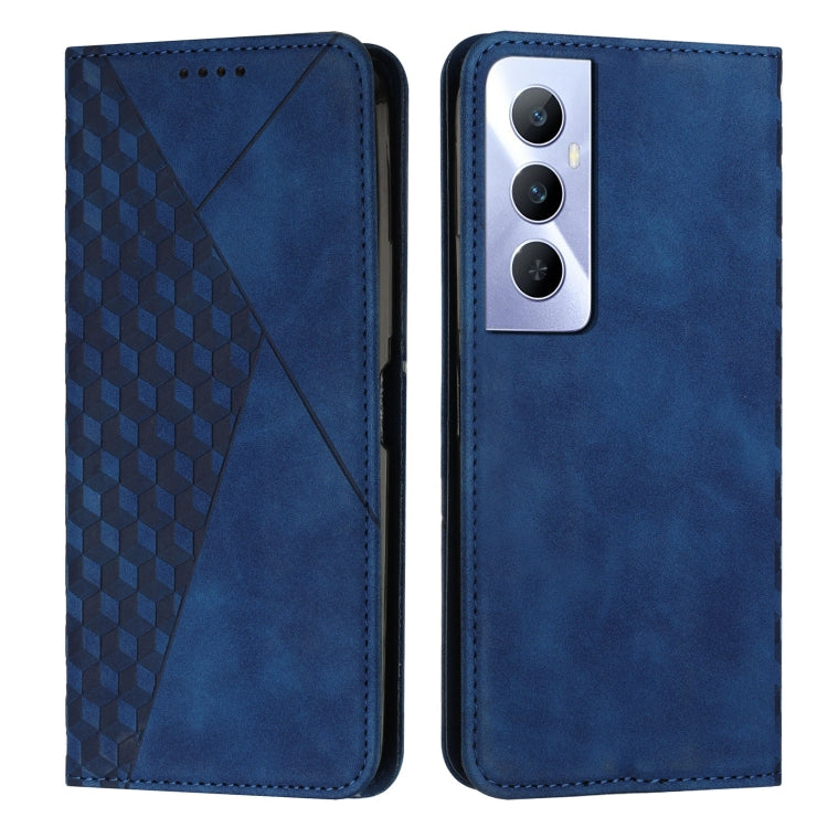 Diamond Splicing Skin Feel Magnetic Leather Phone Case, For Realme 12+, For Realme 12 Pro+, For Realme C67 4G Global, For Realme 11 4G Global, For Realme 11 5G Global/11x, For Realme C53/Narzo N53, For Realme 11, For Realme 11 Pro/11 Pro+              ...