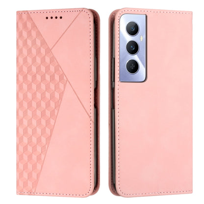 Diamond Splicing Skin Feel Magnetic Leather Phone Case, For Realme 12+, For Realme 12 Pro+, For Realme C67 4G Global, For Realme 11 4G Global, For Realme 11 5G Global/11x, For Realme C53/Narzo N53, For Realme 11, For Realme 11 Pro/11 Pro+              ...