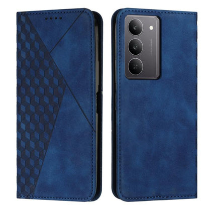 Diamond Splicing Skin Feel Magnetic Leather Phone Case, For Realme 16T 5G, For Realme C100 / C100i / C100x 4G, For Realme P4 Power 5G, For Realme 16 5G, For Realme 16 Pro+ 5G, For Realme 16 Pro 5G, For Realme C85 5G / 15x 5G India, For Realme C85 Pro 4...