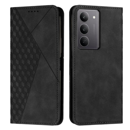Diamond Splicing Skin Feel Magnetic Leather Phone Case, For Realme 16T 5G, For Realme C100 / C100i / C100x 4G, For Realme P4 Power 5G, For Realme 16 5G, For Realme 16 Pro+ 5G, For Realme 16 Pro 5G, For Realme C85 5G / 15x 5G India, For Realme C85 Pro 4...