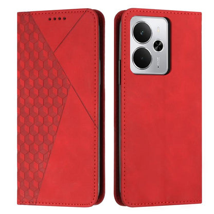 Diamond Splicing Skin Feel Magnetic Leather Phone Case, For Realme 16T 5G, For Realme C100 / C100i / C100x 4G, For Realme P4 Power 5G, For Realme 16 5G, For Realme 16 Pro+ 5G, For Realme 16 Pro 5G, For Realme C85 5G / 15x 5G India, For Realme C85 Pro 4...