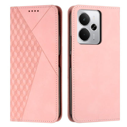 Diamond Splicing Skin Feel Magnetic Leather Phone Case, For Realme 16T 5G, For Realme C100 / C100i / C100x 4G, For Realme P4 Power 5G, For Realme 16 5G, For Realme 16 Pro+ 5G, For Realme 16 Pro 5G, For Realme C85 5G / 15x 5G India, For Realme C85 Pro 4...