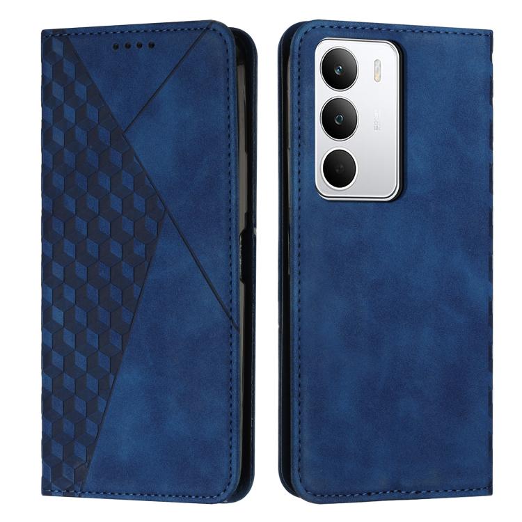 Diamond Splicing Skin Feel Magnetic Leather Phone Case, For Realme 16T 5G, For Realme C100 / C100i / C100x 4G, For Realme P4 Power 5G, For Realme 16 5G, For Realme 16 Pro+ 5G, For Realme 16 Pro 5G, For Realme C85 5G / 15x 5G India, For Realme C85 Pro 4...