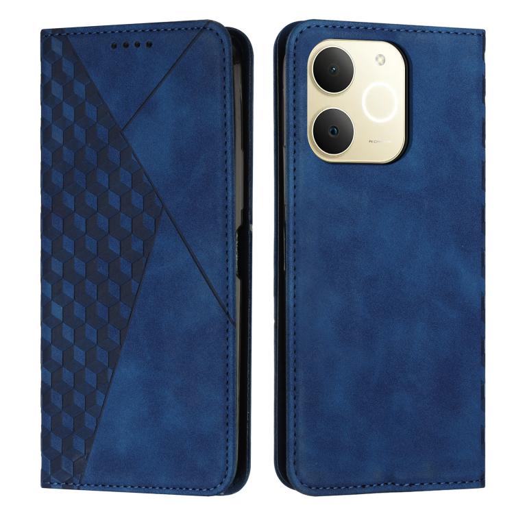 Diamond Splicing Skin Feel Magnetic Leather Phone Case, For Realme 16T 5G, For Realme C100 / C100i / C100x 4G, For Realme P4 Power 5G, For Realme 16 5G, For Realme 16 Pro+ 5G, For Realme 16 Pro 5G, For Realme C85 5G / 15x 5G India, For Realme C85 Pro 4...