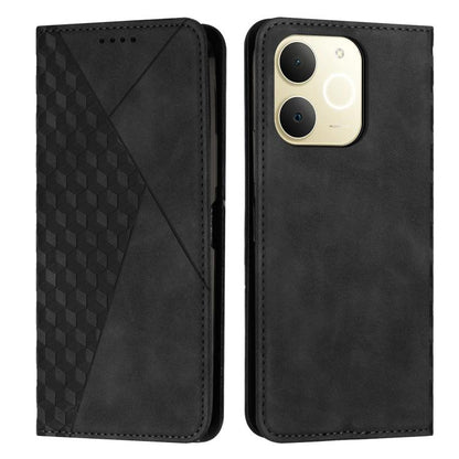 Diamond Splicing Skin Feel Magnetic Leather Phone Case, For Realme 16T 5G, For Realme C100 / C100i / C100x 4G, For Realme P4 Power 5G, For Realme 16 5G, For Realme 16 Pro+ 5G, For Realme 16 Pro 5G, For Realme C85 5G / 15x 5G India, For Realme C85 Pro 4...