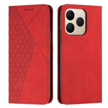 Diamond Splicing Skin Feel Magnetic Leather Phone Case, For Realme 16T 5G, For Realme C100 / C100i / C100x 4G, For Realme P4 Power 5G, For Realme 16 5G, For Realme 16 Pro+ 5G, For Realme 16 Pro 5G, For Realme C85 5G / 15x 5G India, For Realme C85 Pro 4...