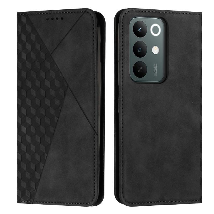 Diamond Splicing Skin Feel Magnetic Leather Phone Case, For Realme 16T 5G, For Realme C100 / C100i / C100x 4G, For Realme P4 Power 5G, For Realme 16 5G, For Realme 16 Pro+ 5G, For Realme 16 Pro 5G, For Realme C85 5G / 15x 5G India, For Realme C85 Pro 4...