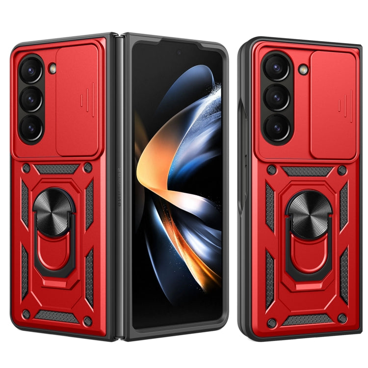 Sliding Camera Cover Design TPU+PC Phone Case, For Galaxy Z Fold8 Ultra 5G, For Samsung Galaxy Z Fold7, For Samsung Galaxy Z Fold6, For Samsung Galaxy Z Fold5
