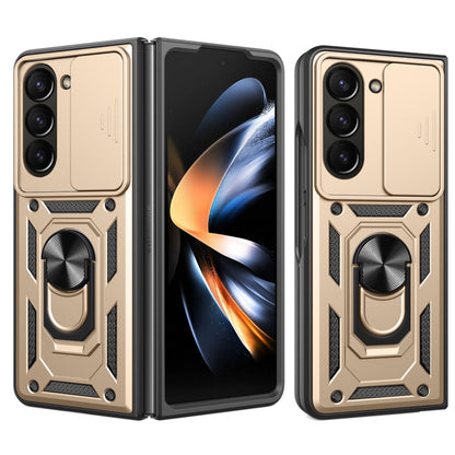 Sliding Camera Cover Design TPU+PC Phone Case, For Galaxy Z Fold8 Ultra 5G, For Samsung Galaxy Z Fold7, For Samsung Galaxy Z Fold6, For Samsung Galaxy Z Fold5