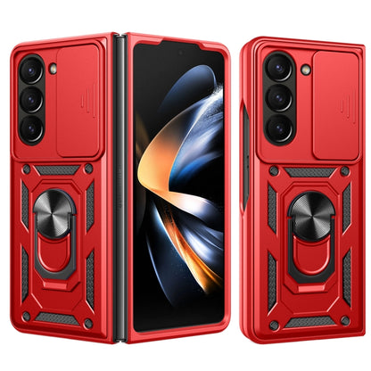Sliding Camera Cover Design TPU+PC Phone Case, For Galaxy Z Fold8 Ultra 5G, For Samsung Galaxy Z Fold7, For Samsung Galaxy Z Fold6, For Samsung Galaxy Z Fold5