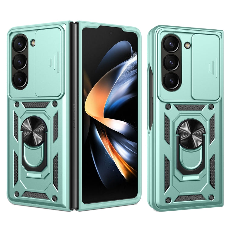 Sliding Camera Cover Design TPU+PC Phone Case, For Galaxy Z Fold8 Ultra 5G, For Samsung Galaxy Z Fold7, For Samsung Galaxy Z Fold6, For Samsung Galaxy Z Fold5