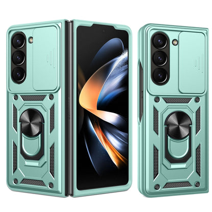 Sliding Camera Cover Design TPU+PC Phone Case, For Galaxy Z Fold8 Ultra 5G, For Samsung Galaxy Z Fold7, For Samsung Galaxy Z Fold6, For Samsung Galaxy Z Fold5