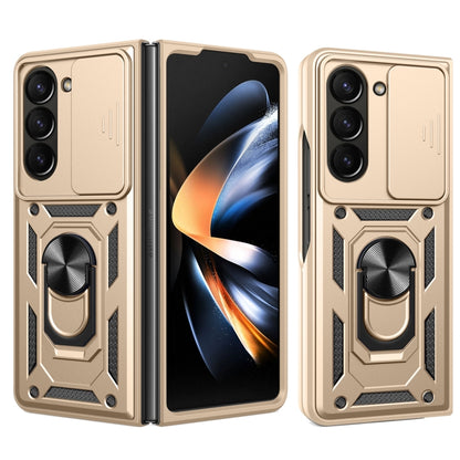 Sliding Camera Cover Design TPU+PC Phone Case, For Galaxy Z Fold8 Ultra 5G, For Samsung Galaxy Z Fold7, For Samsung Galaxy Z Fold6, For Samsung Galaxy Z Fold5