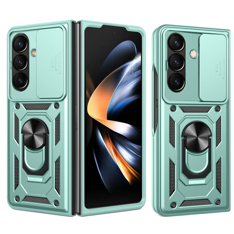 Sliding Camera Cover Design TPU+PC Phone Case, For Galaxy Z Fold8 Ultra 5G, For Samsung Galaxy Z Fold7, For Samsung Galaxy Z Fold6, For Samsung Galaxy Z Fold5